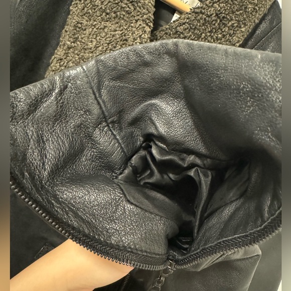 Blink (by Danier Leather) Vintage Leather Jacket - Black - Picture 4 of 13